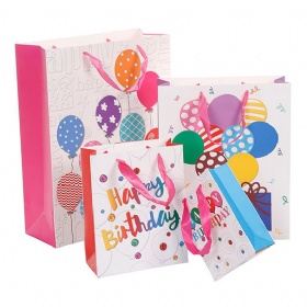 gift paper bag happy birthday
